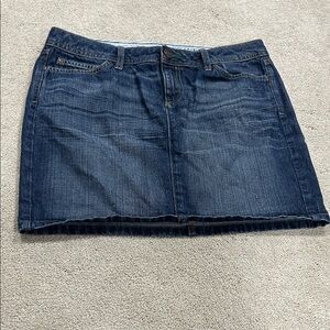 Classic Dark Blue Tommy Hilfiger Denim Mini Skirt size 10
